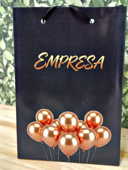 Empresa Sacola Personalizada Pronta Entrega Tam 35x27x15 cm