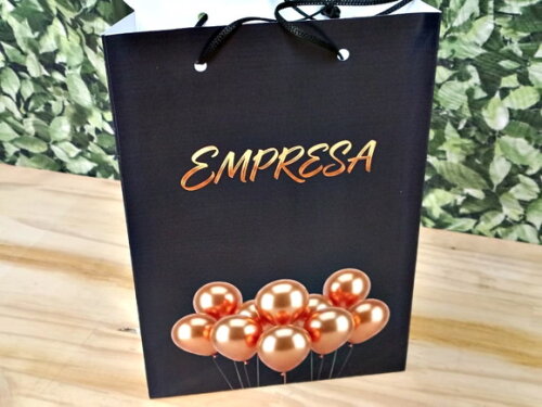 Empresa Sacola Personalizada Pronta Entrega Tam 35x27x15 cm