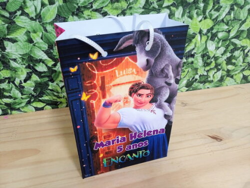 Encanto Sacola Personalizada Pronta Entrega