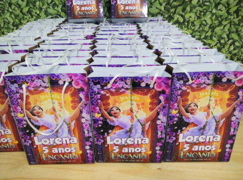 Encanto Sacola Personalizada Pronta Entrega