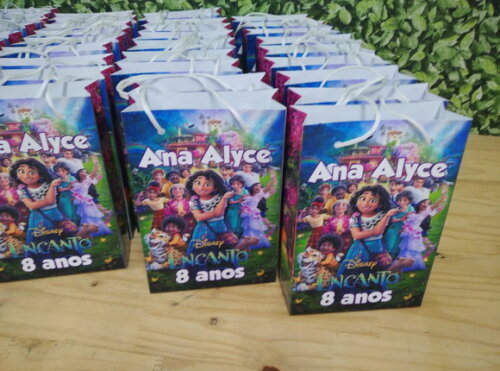 Encanto Sacola Personalizada Pronta Entrega