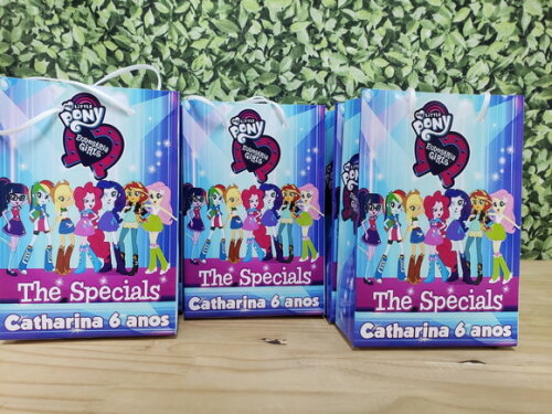 Equestria Girls Sacola Personalizada My Little Poney