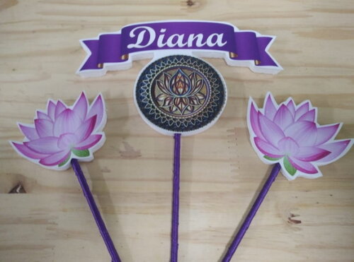 Esotérico Topo de Bolo Personalizado Pronta Entrega