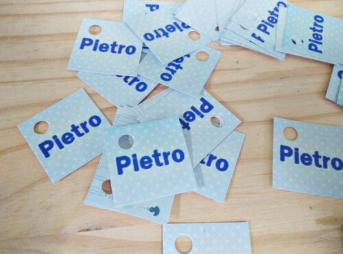 Etiqueta Tag Tamanho 3x3 cm Personalizada Pronta Entrega