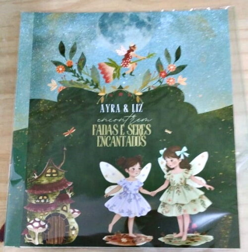 Fadas Lembrancinha Livro Personalizado 10 Páginas