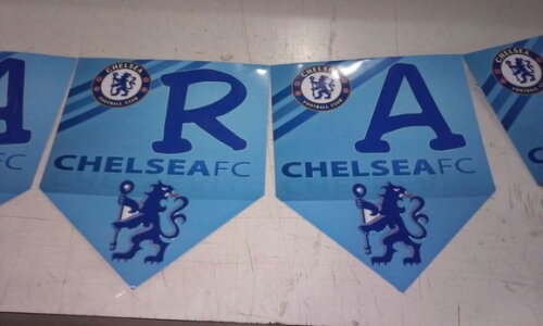 Faixa Parabens Chelsea Mais Nome