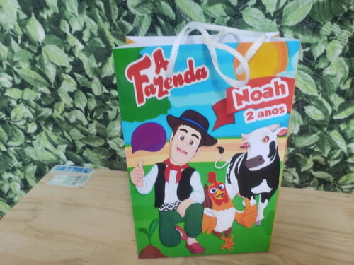 Fazenda do Zenão Sacola Personalizada Pronta Entrega
