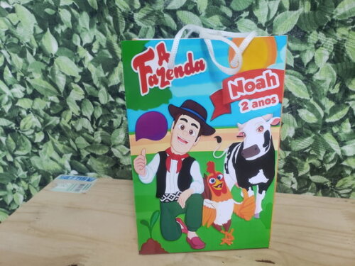 Fazenda do Zenão Sacola Personalizada Pronta Entrega