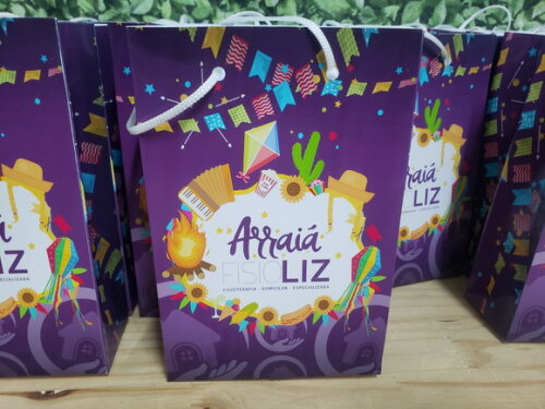 Festa Junina Personalizada Sacocla Surpresa Pronta Entrega