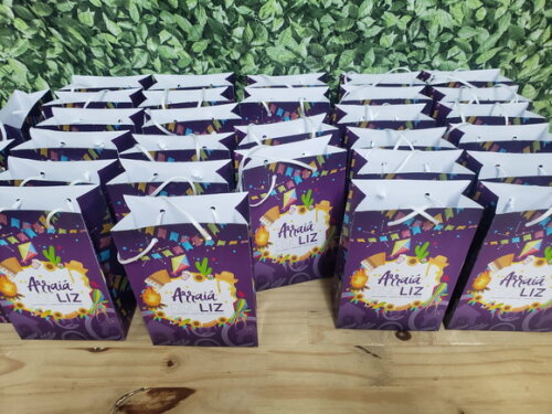 Festa Junina Personalizada Sacocla Surpresa Pronta Entrega