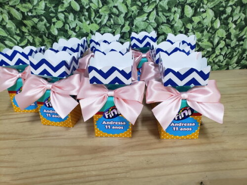 Fini Caixa Milk Personalizada e Decorada Pronta Entrega