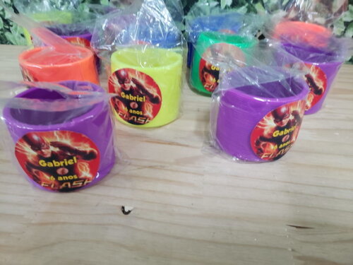 Flash Lembrancinha Mola Maluca Personalizada