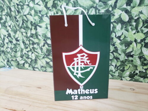 Fluminense Sacola Personalizada Pronta Entrega