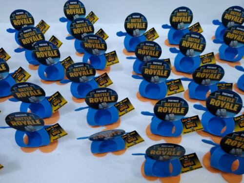Fortinit Porta Bombom Personalizado 20 Unidades