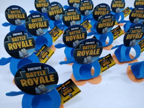 Fortinit Porta Bombom Personalizado 20 Unidades