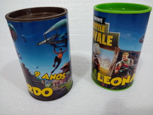 Fortnite Cofrinhos Personalizados Pronta Entrega