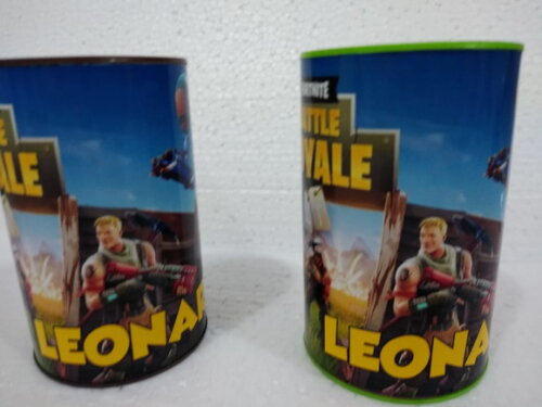 Fortnite Cofrinhos Personalizados Pronta Entrega