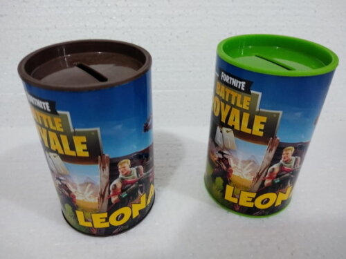 Fortnite Cofrinhos Personalizados Pronta Entrega