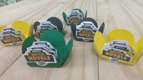 Fortnite Forminhas para Docinhos 36 Unidades Pronta Entrega