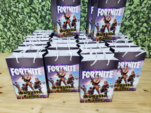 Fortnite Sacola Personalizada Pronta Entrega