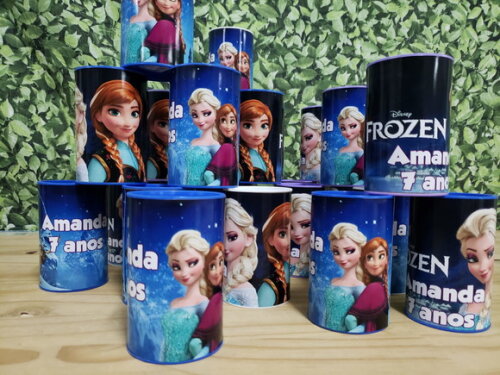 Frozen Cofrinhos Personalizados Pronta Entrega