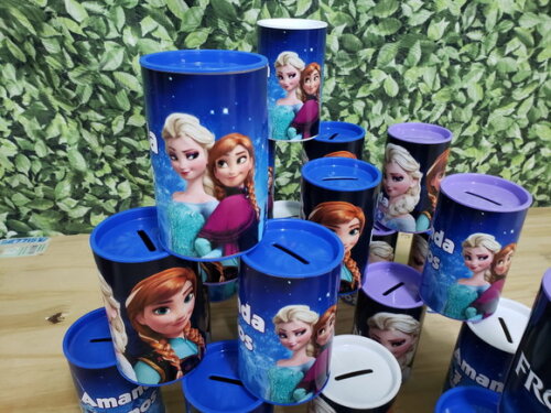 Frozen Cofrinhos Personalizados Pronta Entrega
