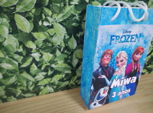 Frozen Sacola Personalizada Pronat Entrega