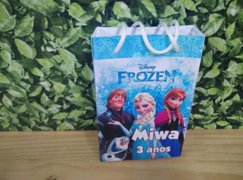 Frozen Sacola Personalizada Pronat Entrega