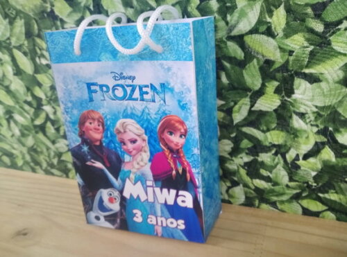 Frozen Sacola Personalizada Pronat Entrega