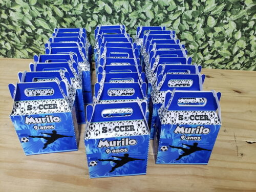 Futebol Caixa Maleta Personalizada Pronta Entrega