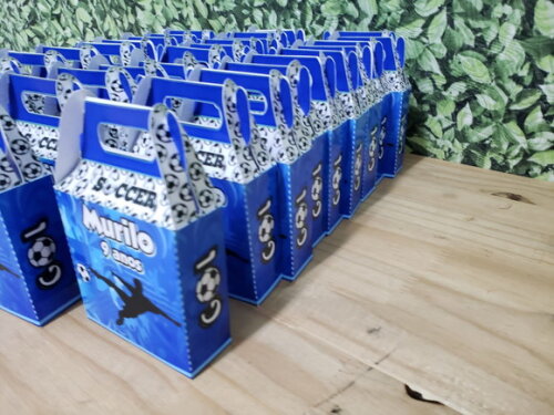 Futebol Caixa Maleta Personalizada Pronta Entrega