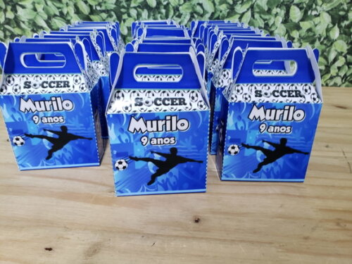 Futebol Caixa Maleta Personalizada Pronta Entrega