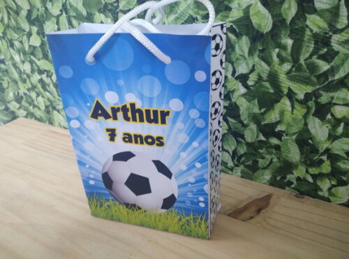 Futebol Sacola Personalizada Pronta Entrega