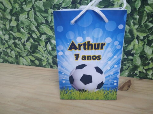 Futebol Sacola Personalizada Pronta Entrega