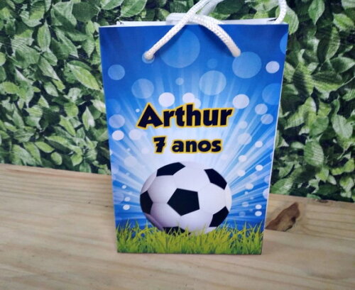 Futebol Sacola Personalizada Pronta Entrega