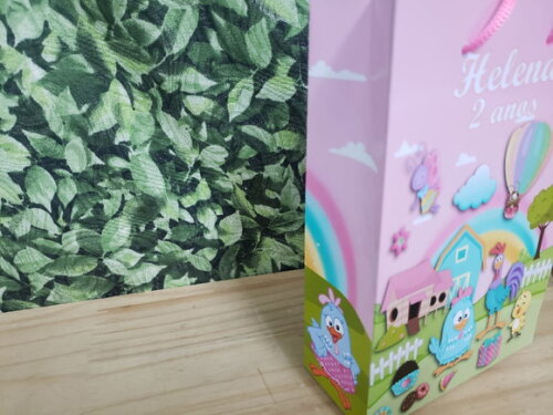 Galinha Candy Sacola Personalizada Pronta Entrega