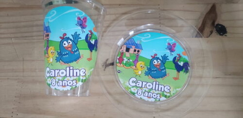 Galinha Pintadinha Descartáveis Personalizados Prontaentrega