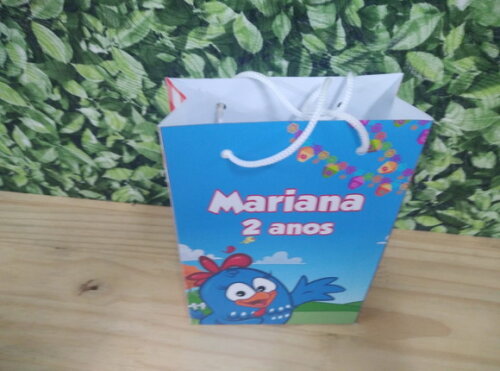 Galinha Pintadinha Sacola Personalizada Pronta Entrega