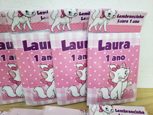 Gata Marie Caderninho para Colorir Personalizado