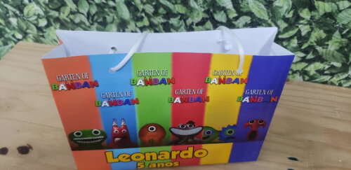 Garten Of Banban Sacola Personalizada Pronta Entrega