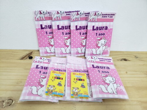 Gata Marie Caderninho para Colorir Personalizado