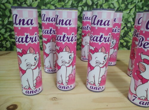 Gata Marie Pega Varetas Personalizados Pronta Entrega