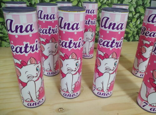 Gata Marie Pega Varetas Personalizados Pronta Entrega