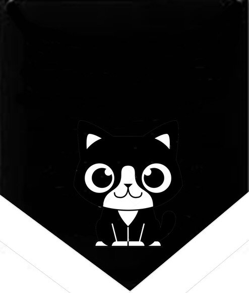 Gato Preto Varal Personalizado Parabens Mais Nome