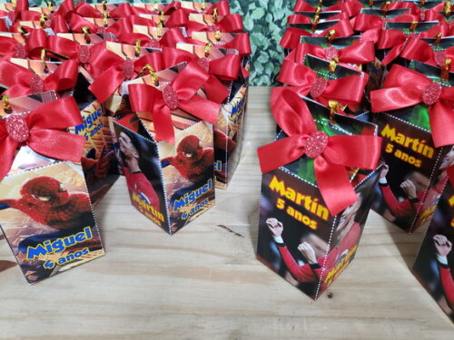 Gêmeos Lembrancinha Caixa Milk Personalizadas Pronta Entrega