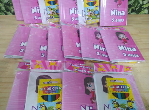 Giovanna Lucas Neto Caderninho para Colorir P Entrega