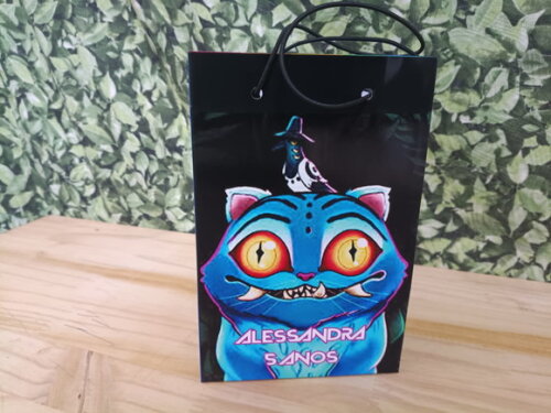 Guerreiras do K Pop Gato Sacola Personalizada Pronta Entrega