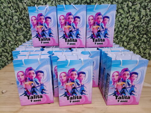 Guerreiras do K Pop Sacola Personalizada Pronta Entrega