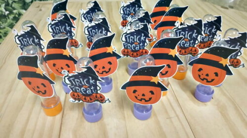 Halloween Tubets com Apliques Pronta Entrega