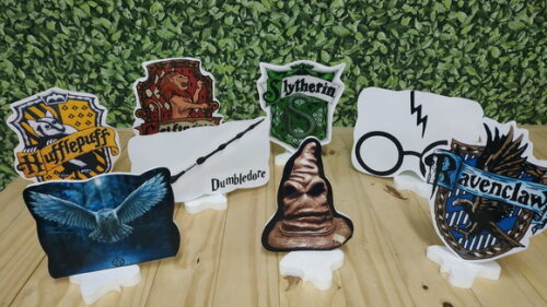 Harry Potter Kit de Mesa 8 Peças Tipo Display Pronta Entrega